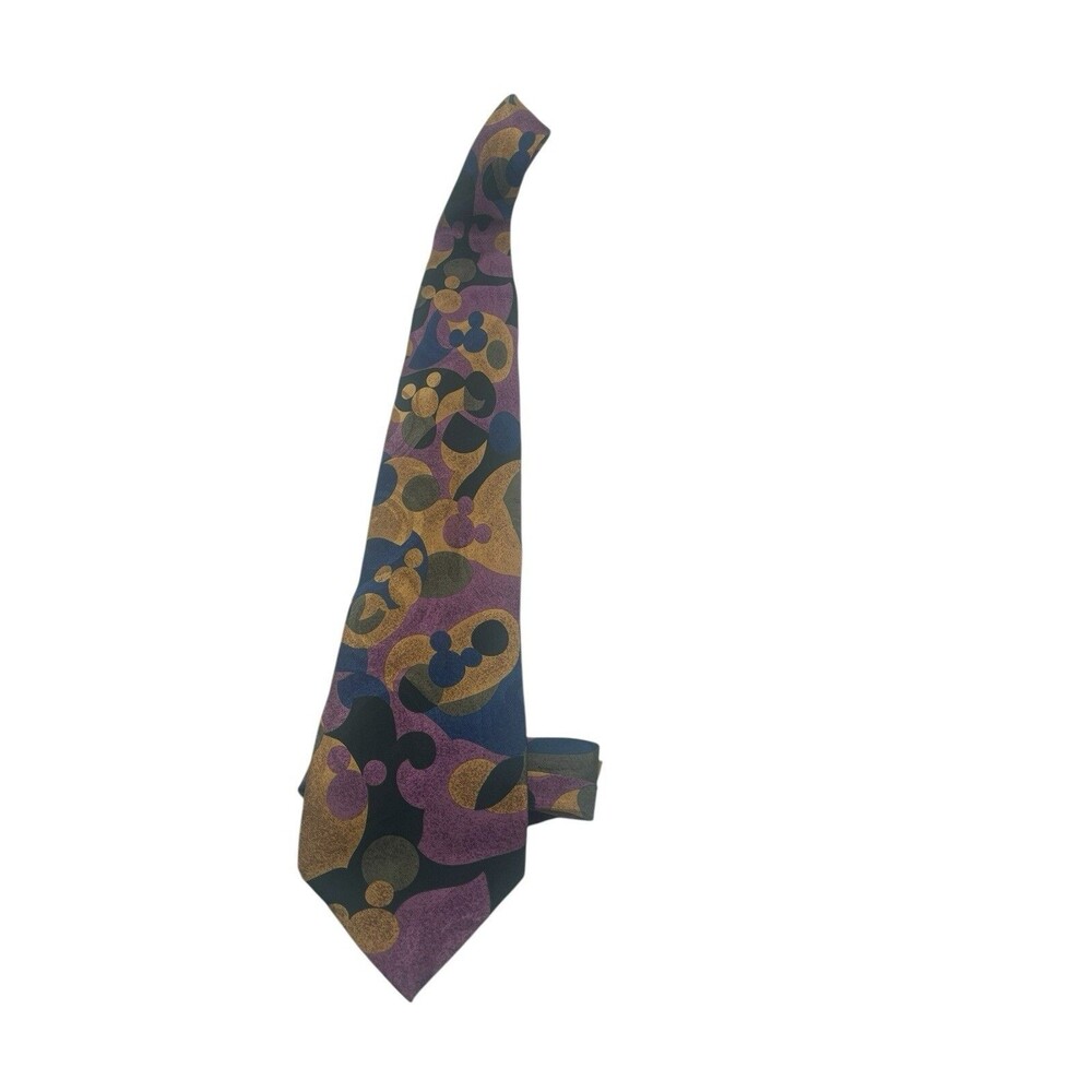 Vintage Disney Men’s Mickey Inc.  Neck Tie 100% Silk